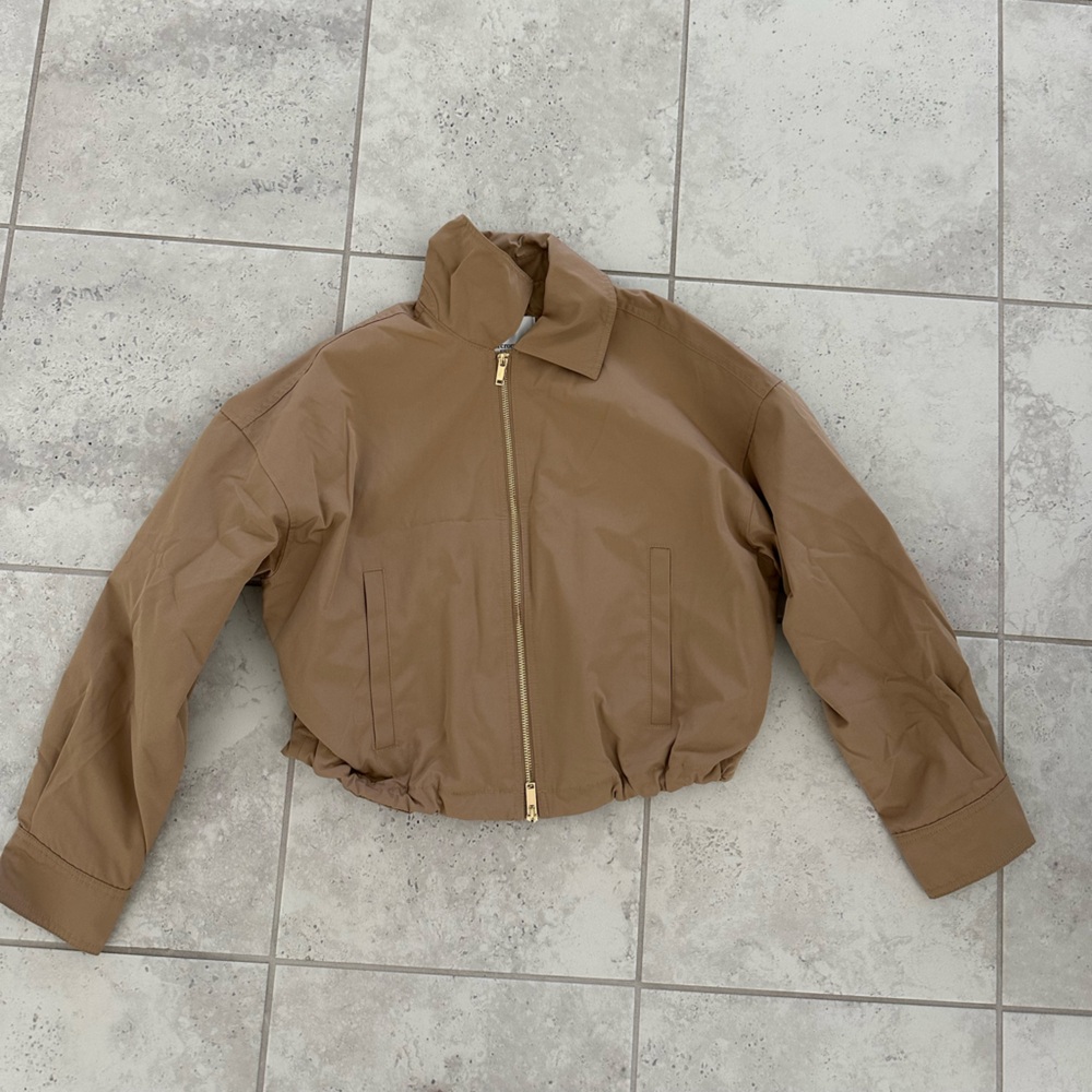 Abercrombie & Fitch Light Brown Jacket XS